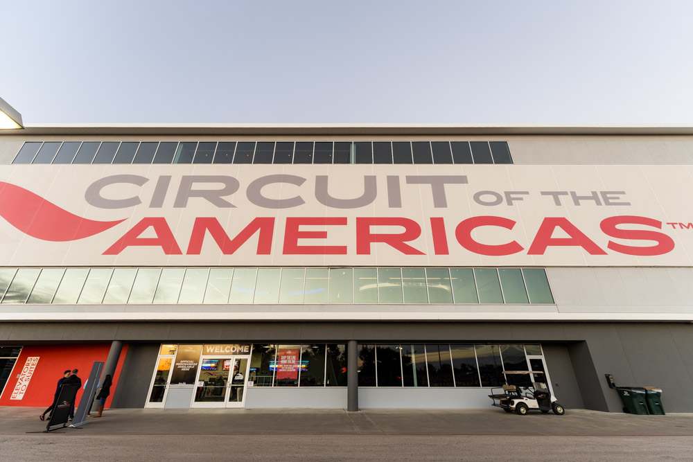 Citadel team go-kart racing at Circuit of the Americas