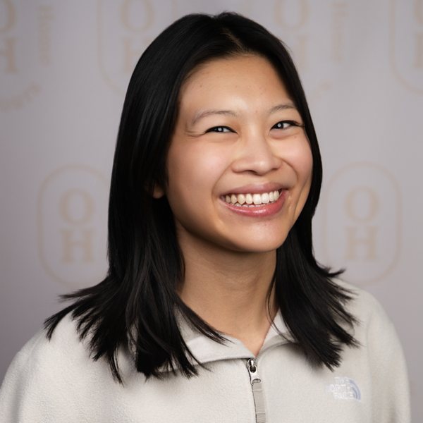 Corporate headshot from an on-site station