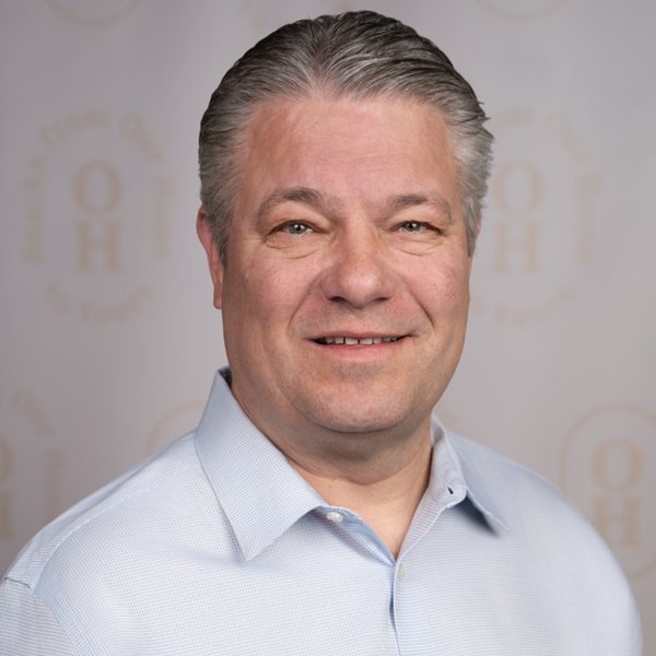 Corporate headshot from an on-site station
