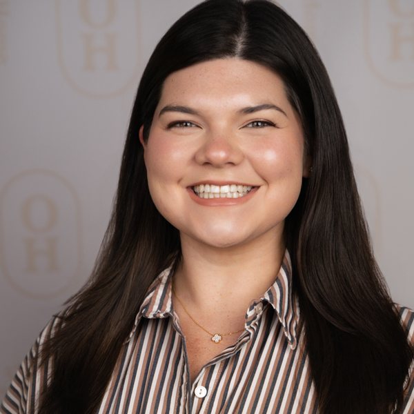 Corporate headshot from an on-site station
