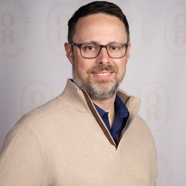 Corporate headshot from an on-site station