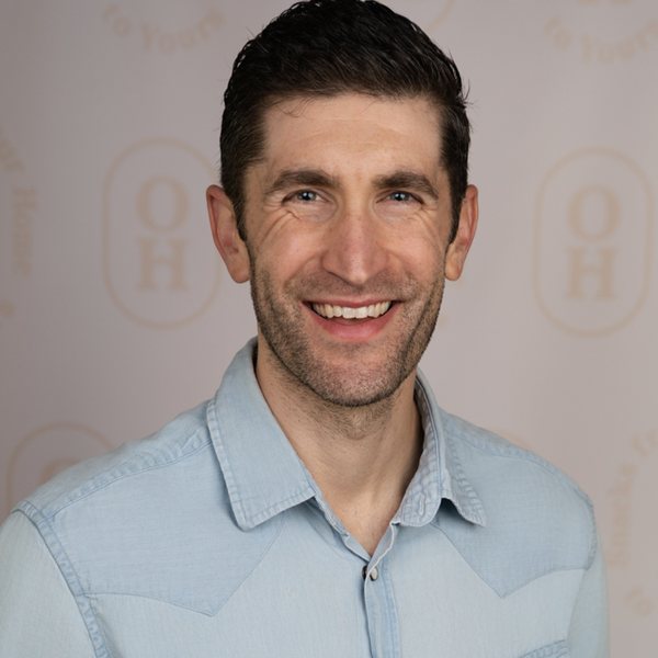 Corporate headshot from an on-site station