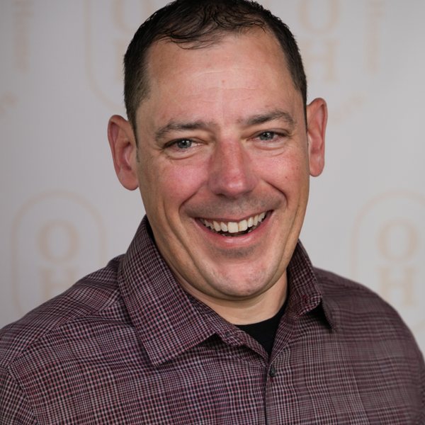 Corporate headshot from an on-site station