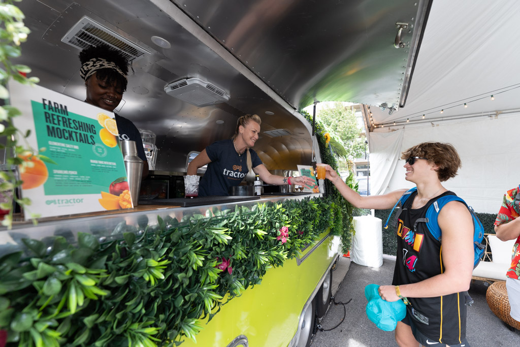Tractor Beverage activation, Austin City Limits