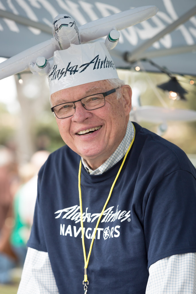 Alaska airline vendor hat