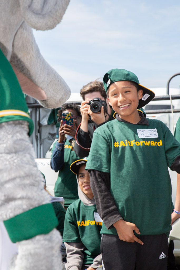 Oakland athletics kid